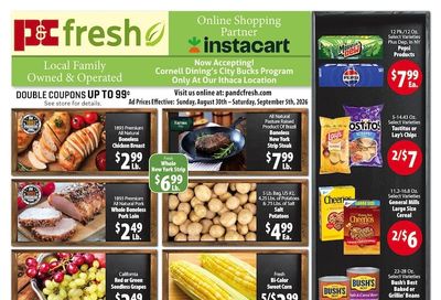 P&C Fresh Markets Weekly Ad August 30 - September 5, 2026