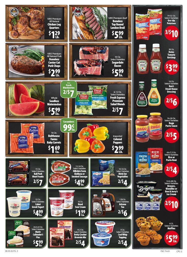 P&C Fresh Markets Weekly Ad August 30 - September 5, 2026