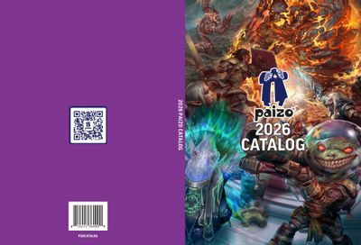 Paizo Roleplaying Games Catalog Weekly Ad January 1 - December 31, 2026