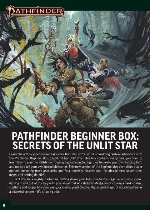 Paizo Roleplaying Games Catalog Weekly Ad January 1 - December 31, 2026