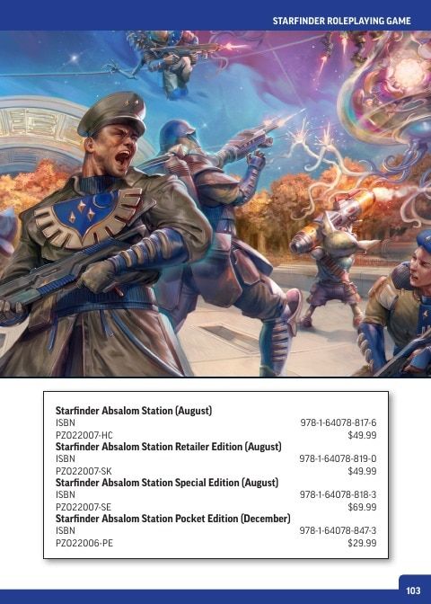 Paizo Roleplaying Games Catalog Weekly Ad January 1 - December 31, 2026