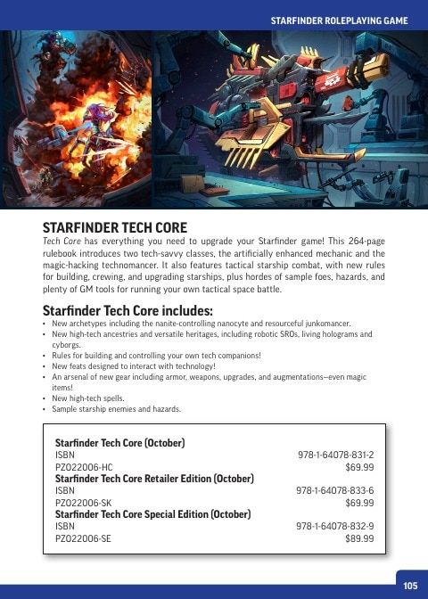 Paizo Roleplaying Games Catalog Weekly Ad January 1 - December 31, 2026