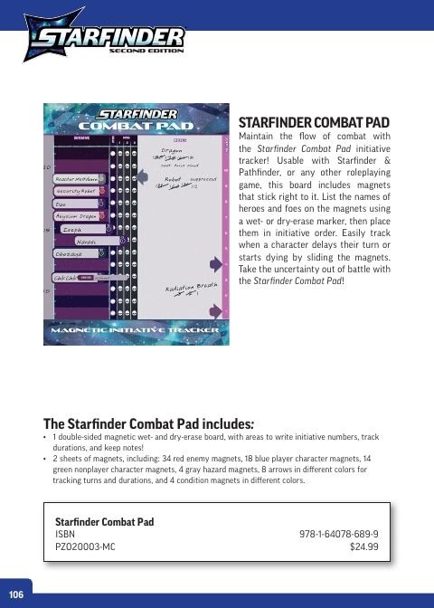 Paizo Roleplaying Games Catalog Weekly Ad January 1 - December 31, 2026
