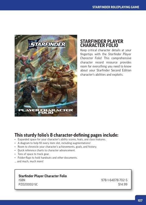 Paizo Roleplaying Games Catalog Weekly Ad January 1 - December 31, 2026