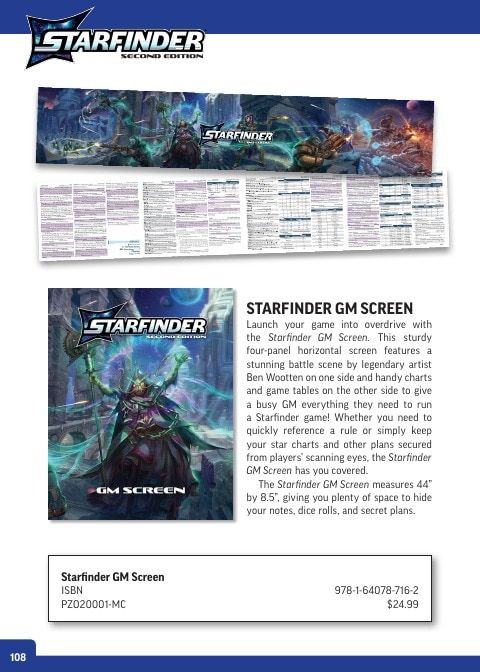 Paizo Roleplaying Games Catalog Weekly Ad January 1 - December 31, 2026