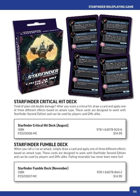 Paizo Roleplaying Games Catalog Weekly Ad January 1 - December 31, 2026