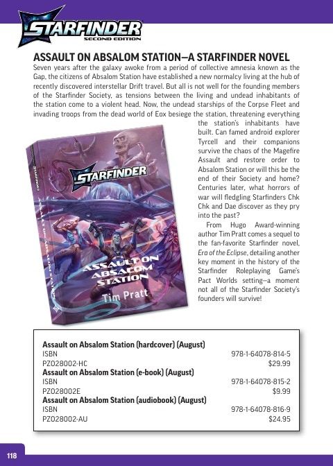 Paizo Roleplaying Games Catalog Weekly Ad January 1 - December 31, 2026