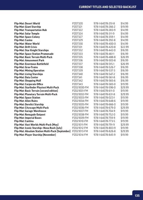 Paizo Roleplaying Games Catalog Weekly Ad January 1 - December 31, 2026