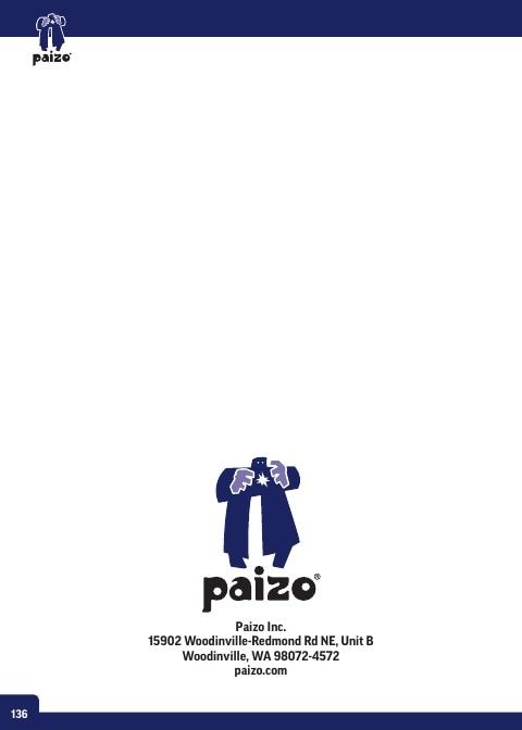 Paizo Roleplaying Games Catalog Weekly Ad January 1 - December 31, 2026