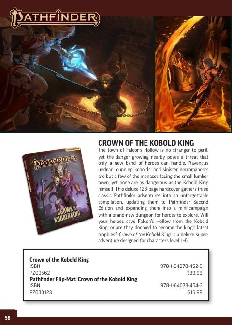 Paizo Roleplaying Games Catalog Weekly Ad January 1 - December 31, 2026