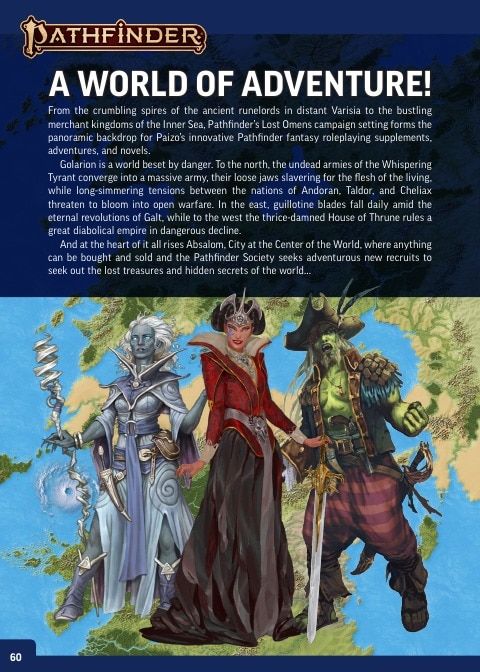 Paizo Roleplaying Games Catalog Weekly Ad January 1 - December 31, 2026