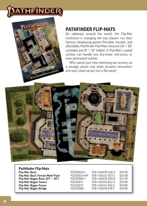 Paizo Roleplaying Games Catalog Weekly Ad January 1 - December 31, 2026