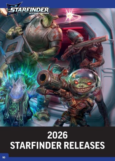 Paizo Roleplaying Games Catalog Weekly Ad January 1 - December 31, 2026