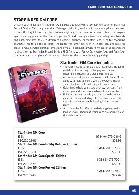 Paizo Roleplaying Games Catalog Weekly Ad January 1 - December 31, 2026