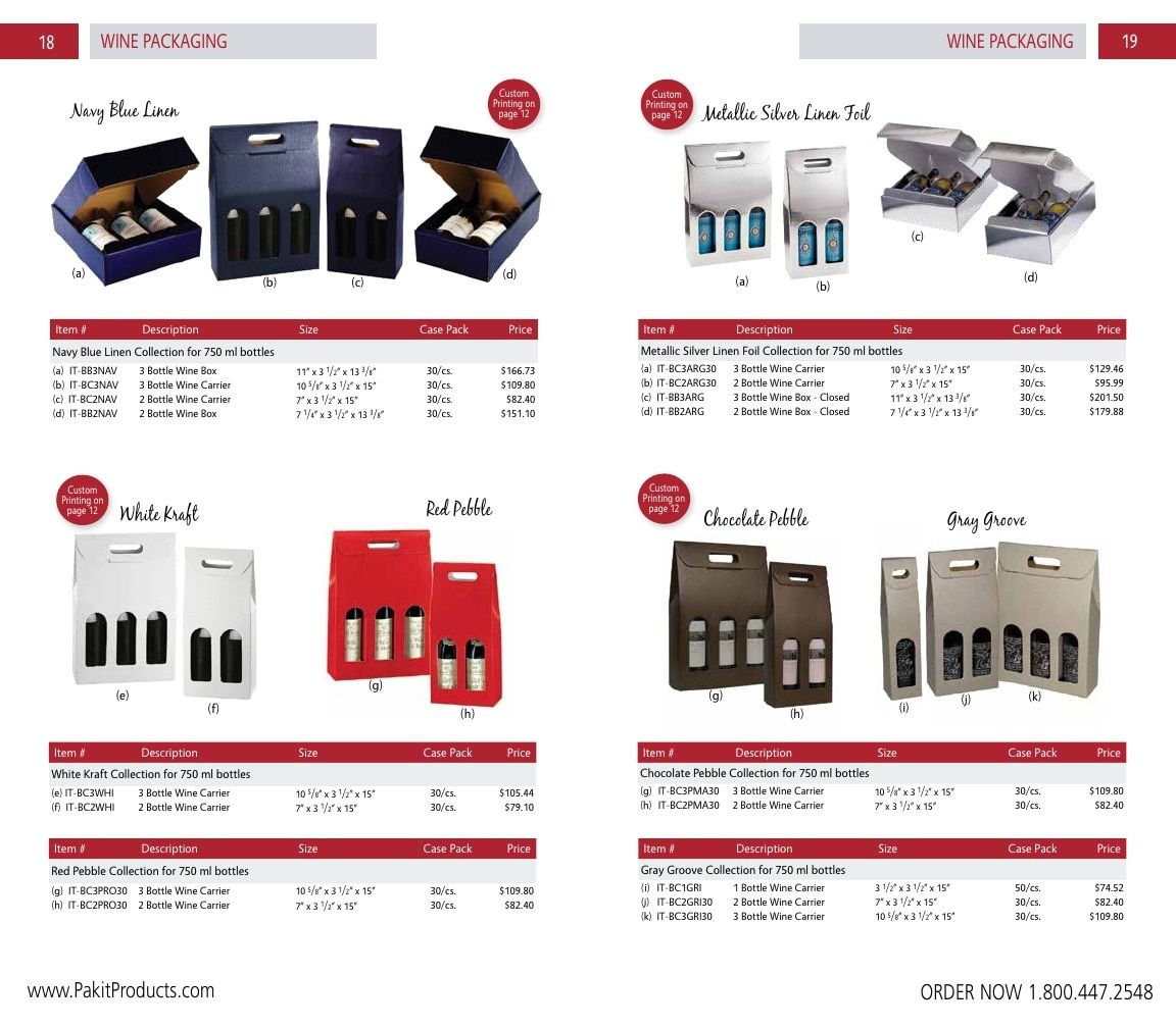 Pak-it Products Product Catalog Weekly Ad January 1 - December 31, 2026