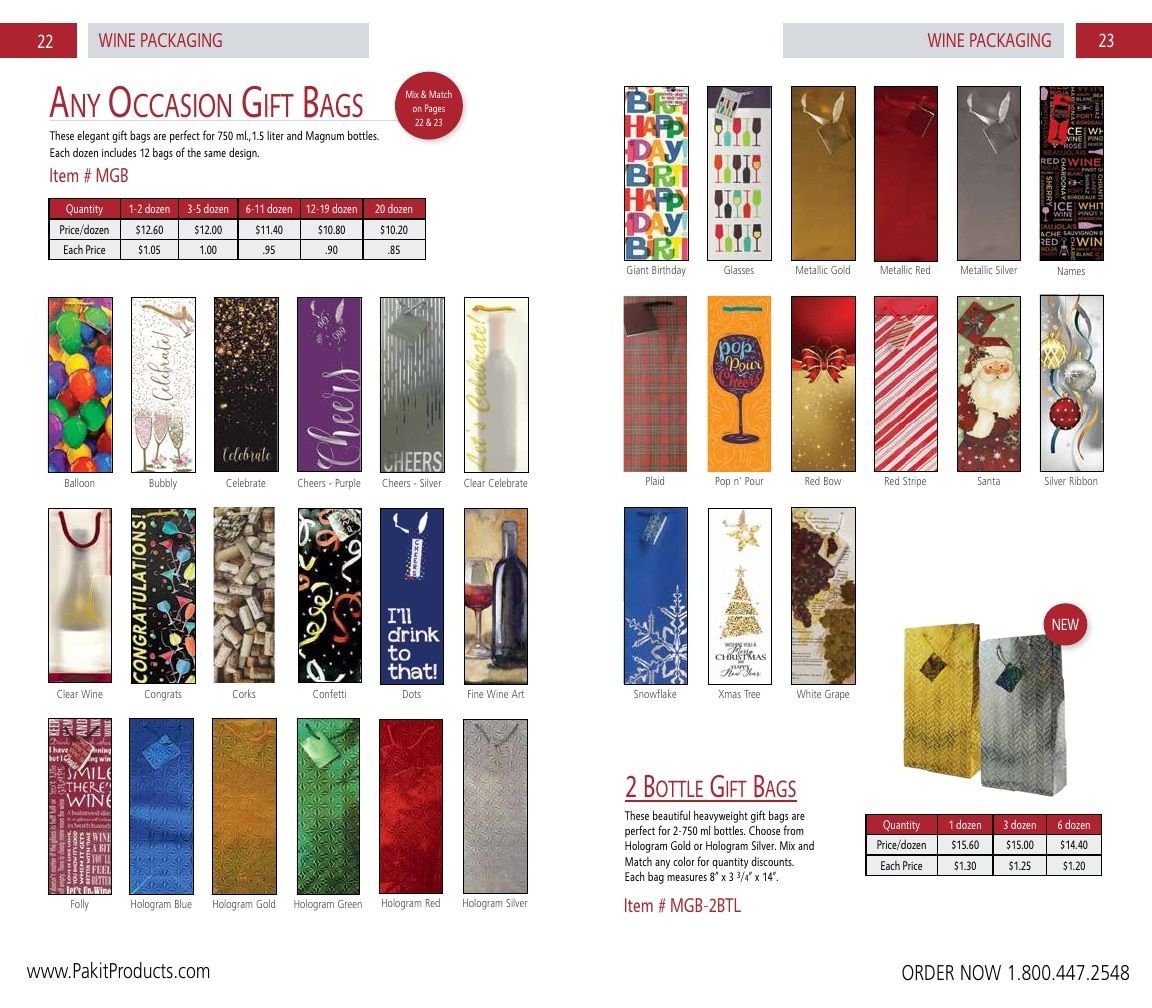 Pak-it Products Product Catalog Weekly Ad January 1 - December 31, 2026