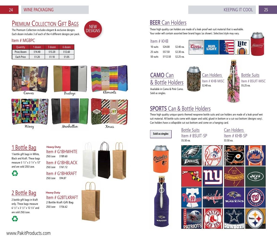 Pak-it Products Product Catalog Weekly Ad January 1 - December 31, 2026