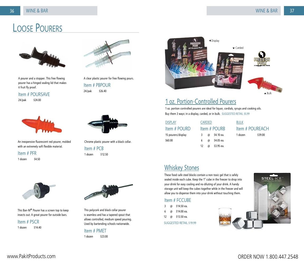 Pak-it Products Product Catalog Weekly Ad January 1 - December 31, 2026