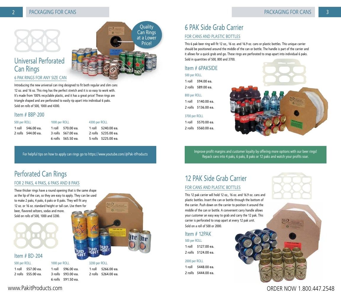 Pak-it Products Product Catalog Weekly Ad January 1 - December 31, 2026