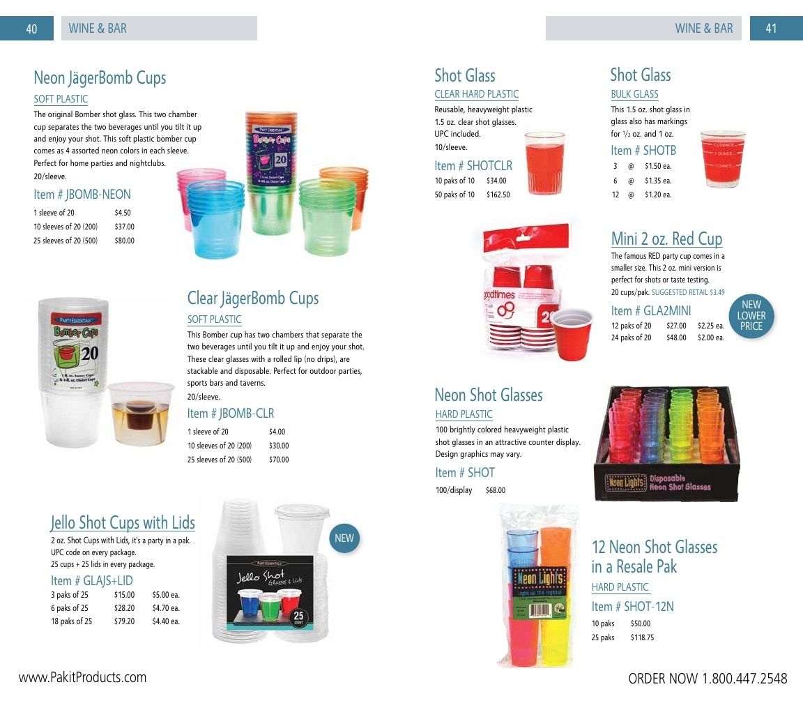 Pak-it Products Product Catalog Weekly Ad January 1 - December 31, 2026
