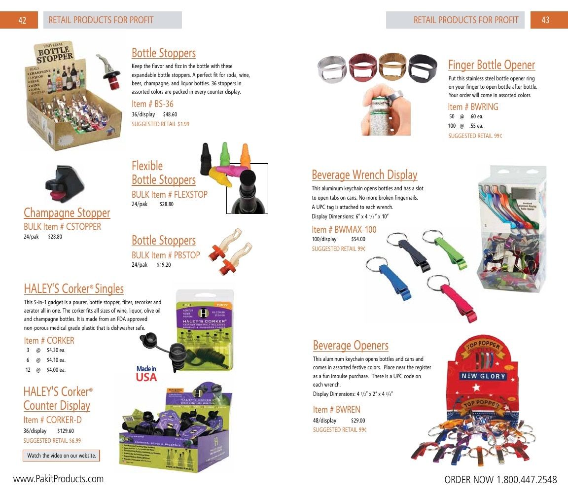 Pak-it Products Product Catalog Weekly Ad January 1 - December 31, 2026