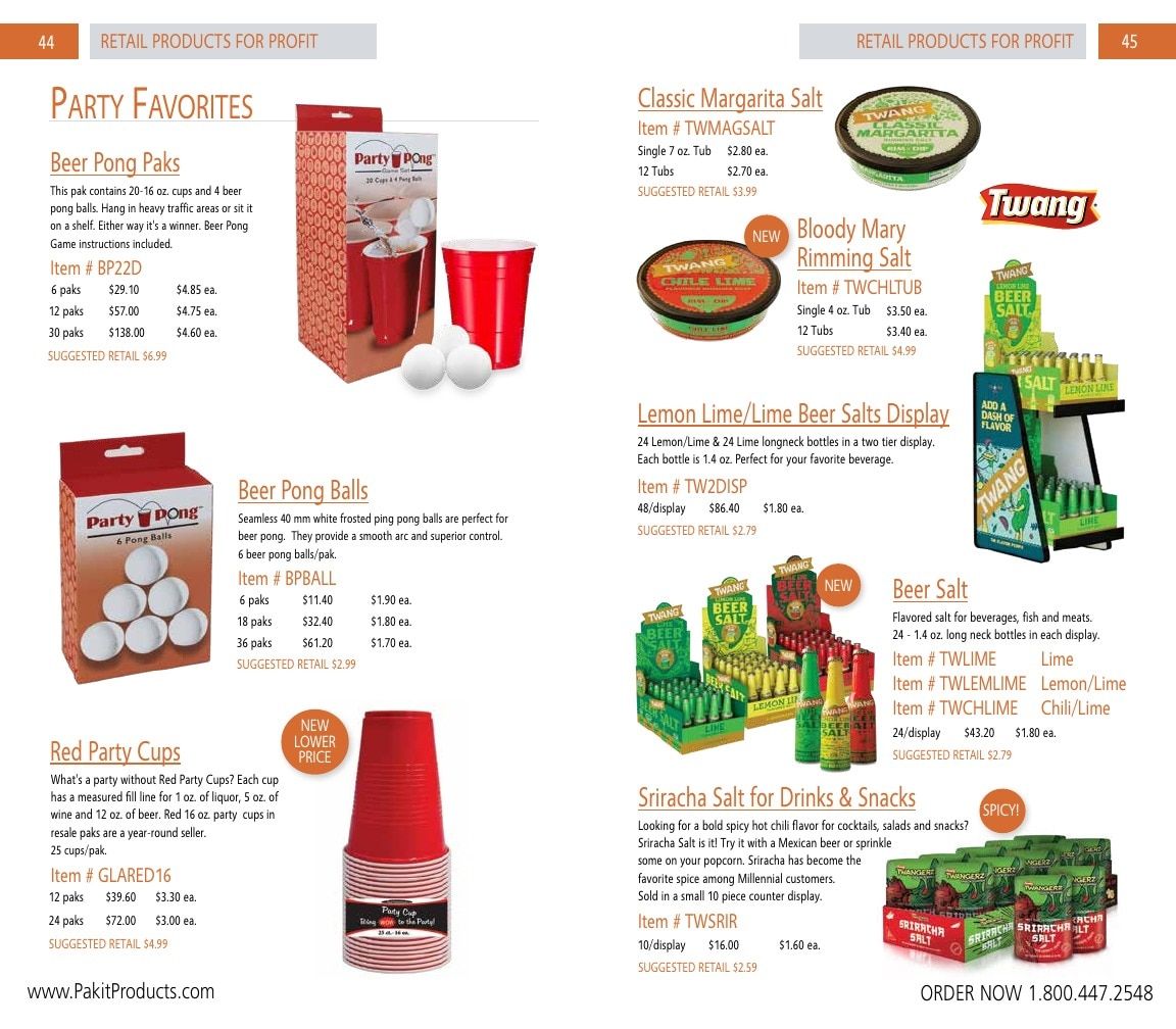 Pak-it Products Product Catalog Weekly Ad January 1 - December 31, 2026