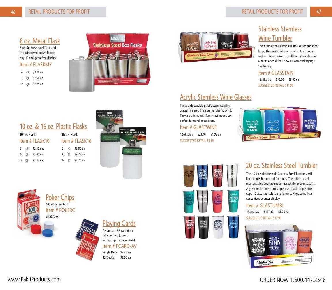 Pak-it Products Product Catalog Weekly Ad January 1 - December 31, 2026