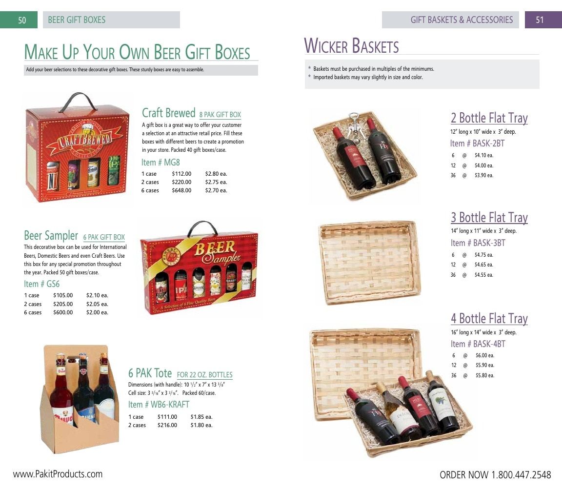 Pak-it Products Product Catalog Weekly Ad January 1 - December 31, 2026
