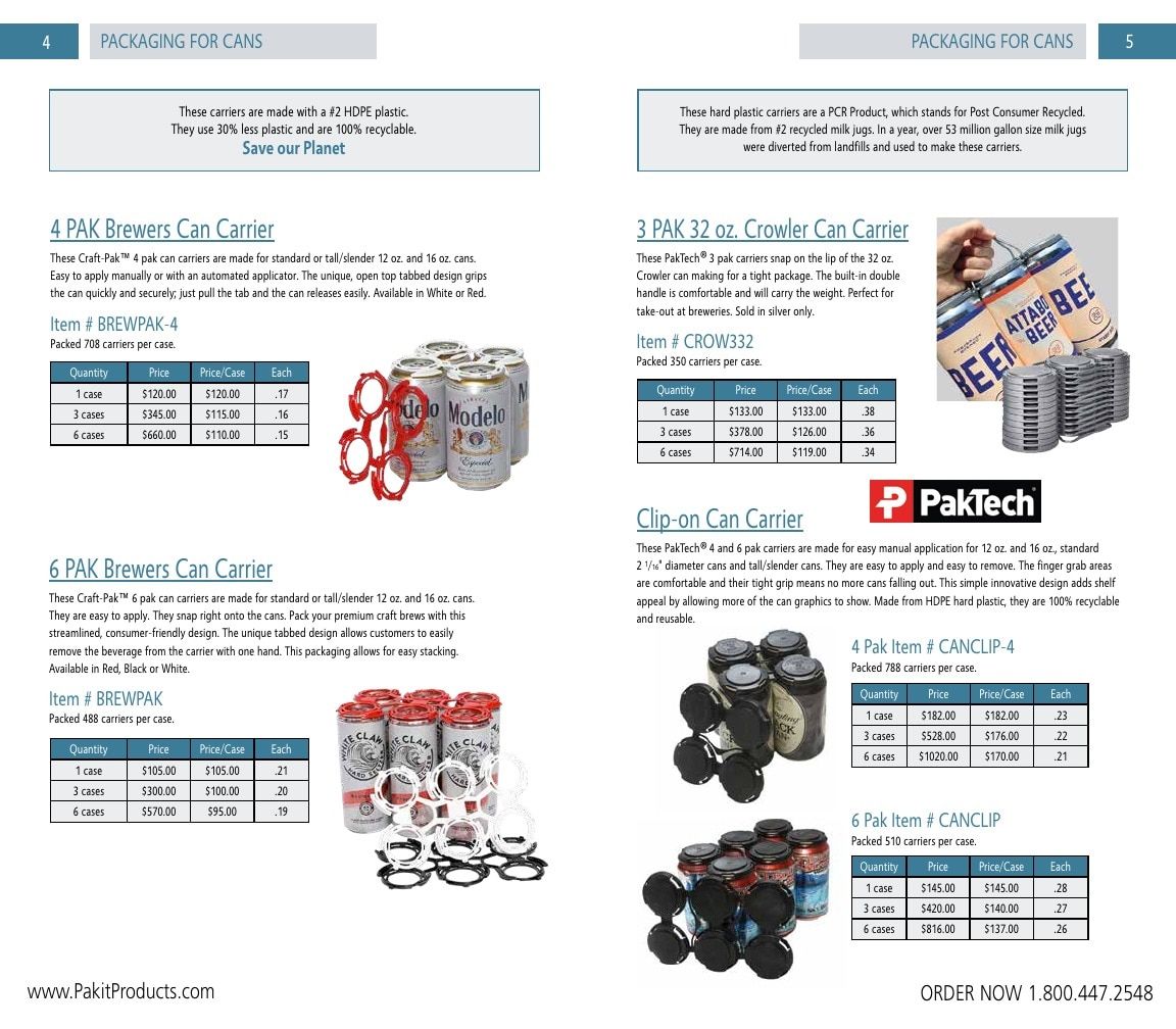 Pak-it Products Product Catalog Weekly Ad January 1 - December 31, 2026