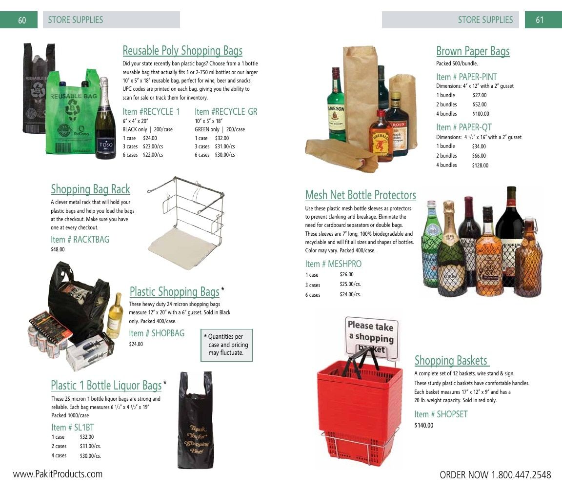 Pak-it Products Product Catalog Weekly Ad January 1 - December 31, 2026
