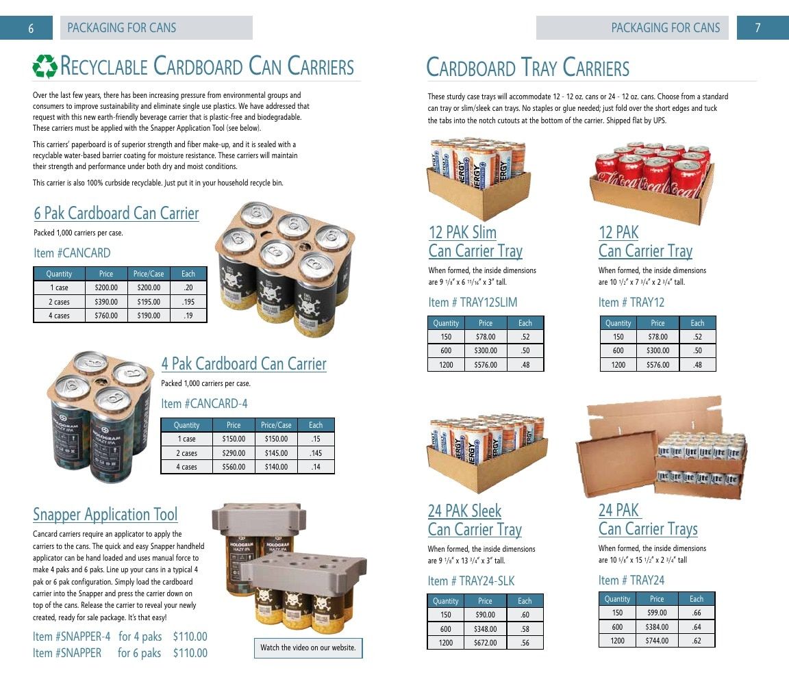 Pak-it Products Product Catalog Weekly Ad January 1 - December 31, 2026