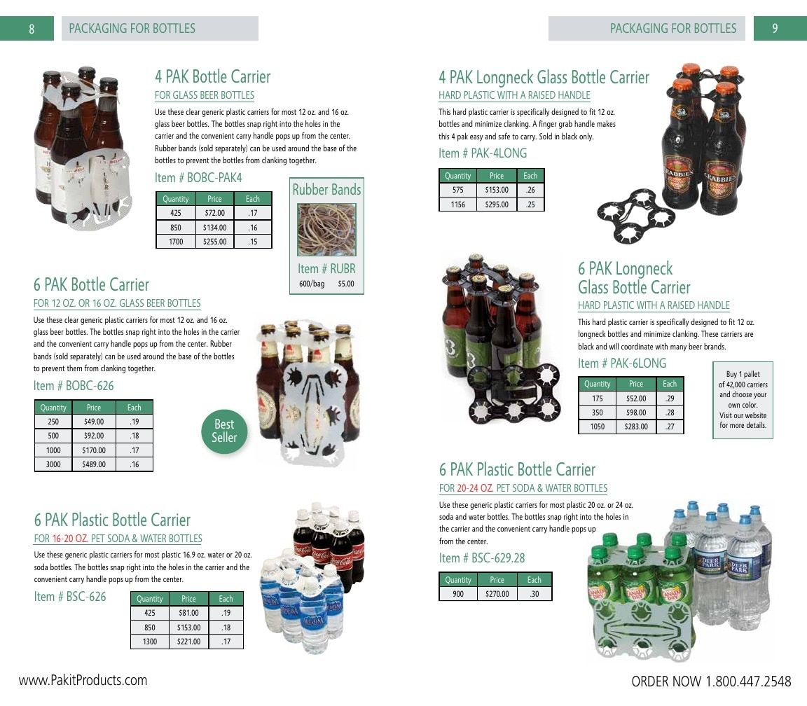 Pak-it Products Product Catalog Weekly Ad January 1 - December 31, 2026
