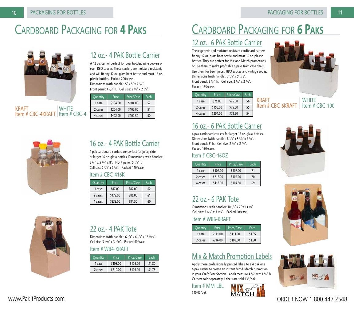 Pak-it Products Product Catalog Weekly Ad January 1 - December 31, 2026