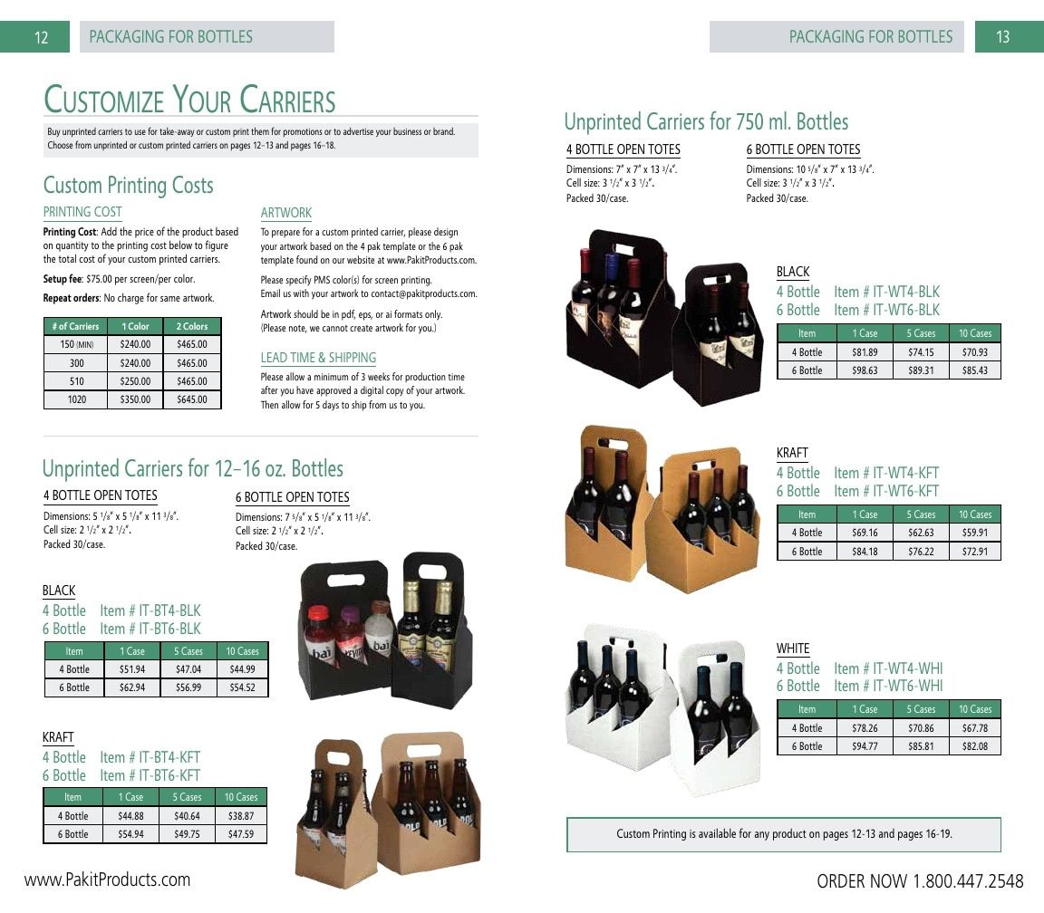 Pak-it Products Product Catalog Weekly Ad January 1 - December 31, 2026