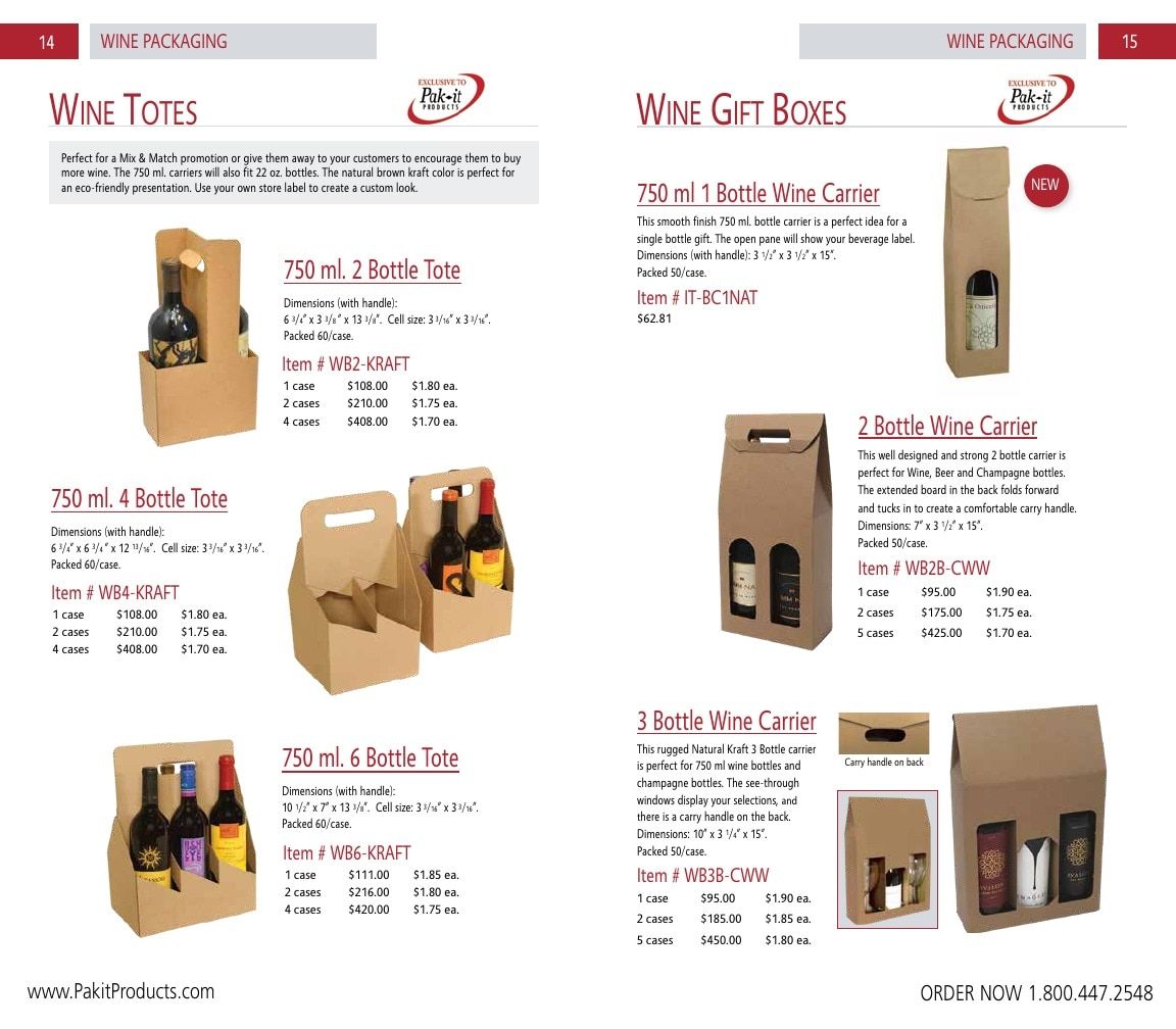 Pak-it Products Product Catalog Weekly Ad January 1 - December 31, 2026