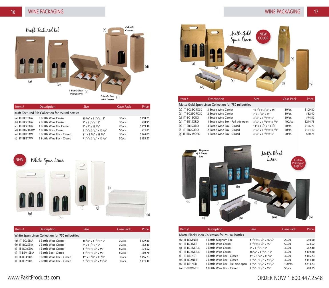 Pak-it Products Product Catalog Weekly Ad January 1 - December 31, 2026