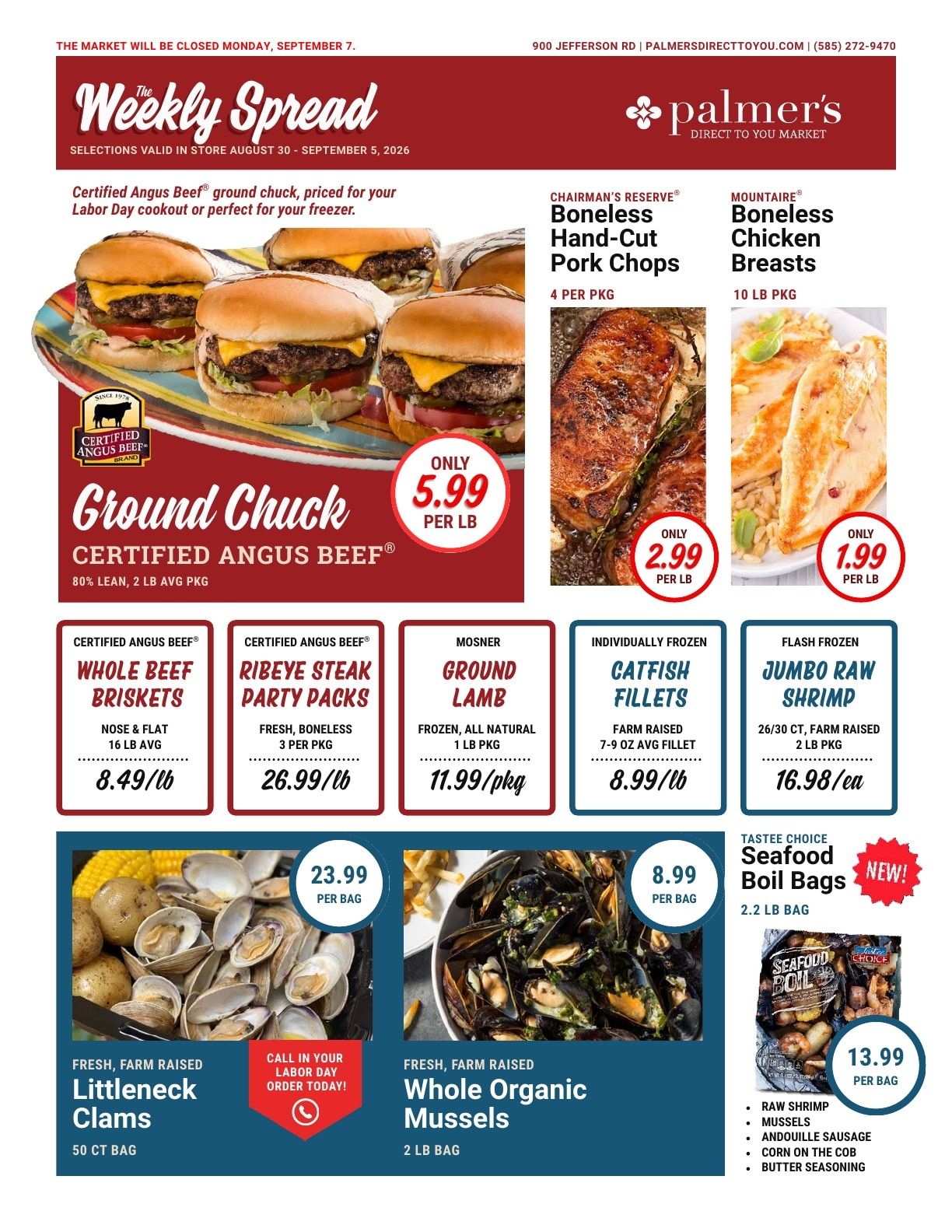 Palmer's Direct To You Market Weekly Ad August 30 - September 5, 2026