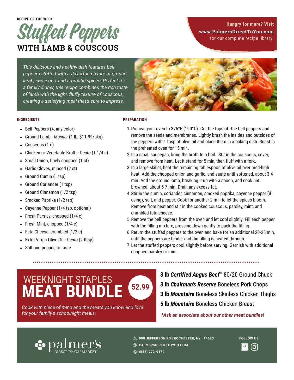 Palmer's Direct To You Market Weekly Ad August 30 - September 5, 2026