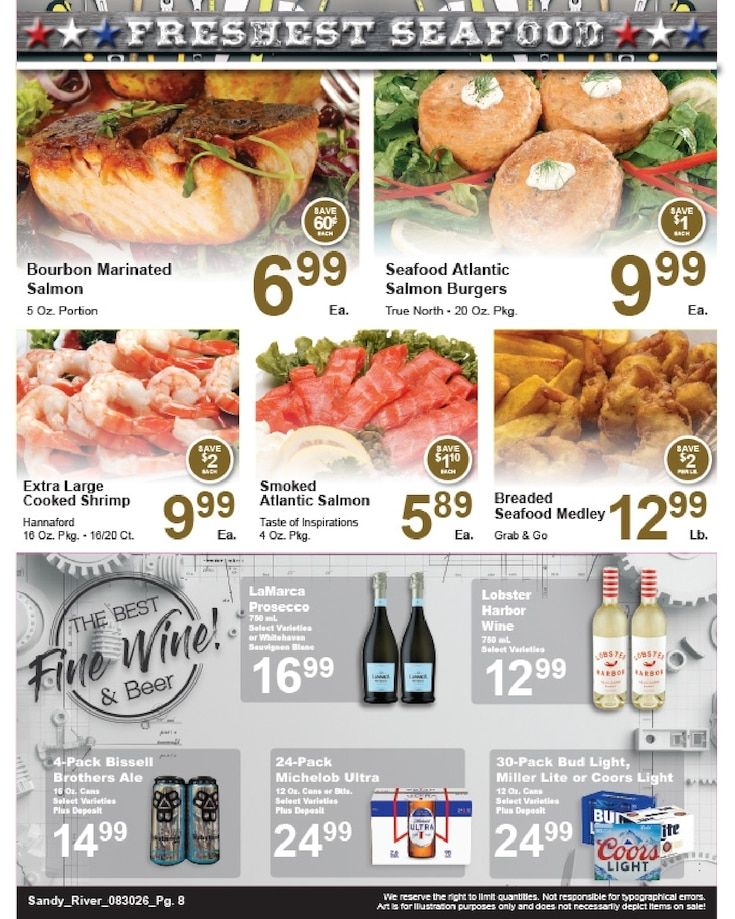 Sandy River Shop 'n Save Weekly Ad August 30 - September 5, 2026