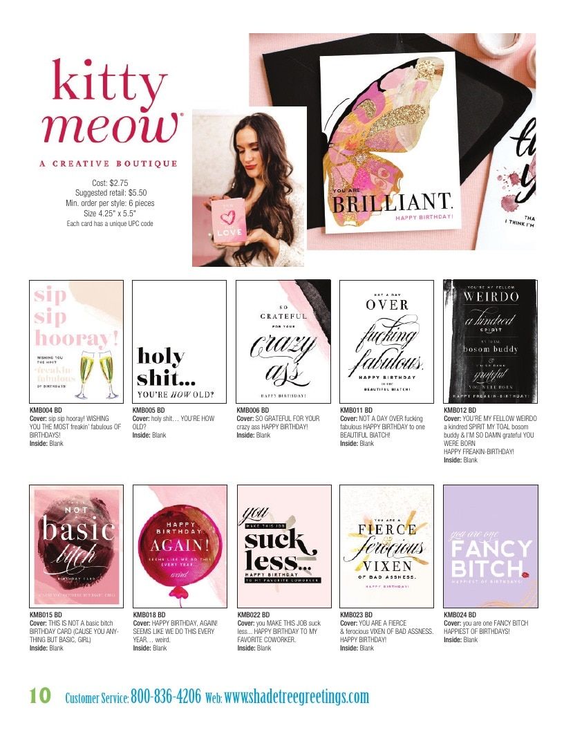 Shade Tree Greetings Greeting Cards Catalog Weekly Ad January 1 - December 31, 2026