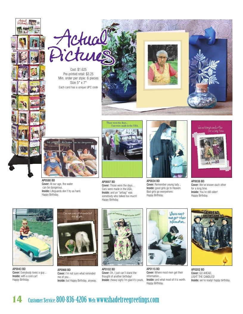 Shade Tree Greetings Greeting Cards Catalog Weekly Ad January 1 - December 31, 2026