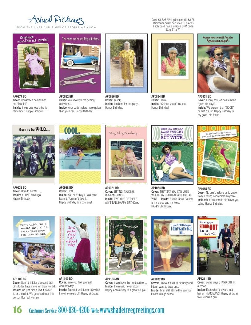 Shade Tree Greetings Greeting Cards Catalog Weekly Ad January 1 - December 31, 2026