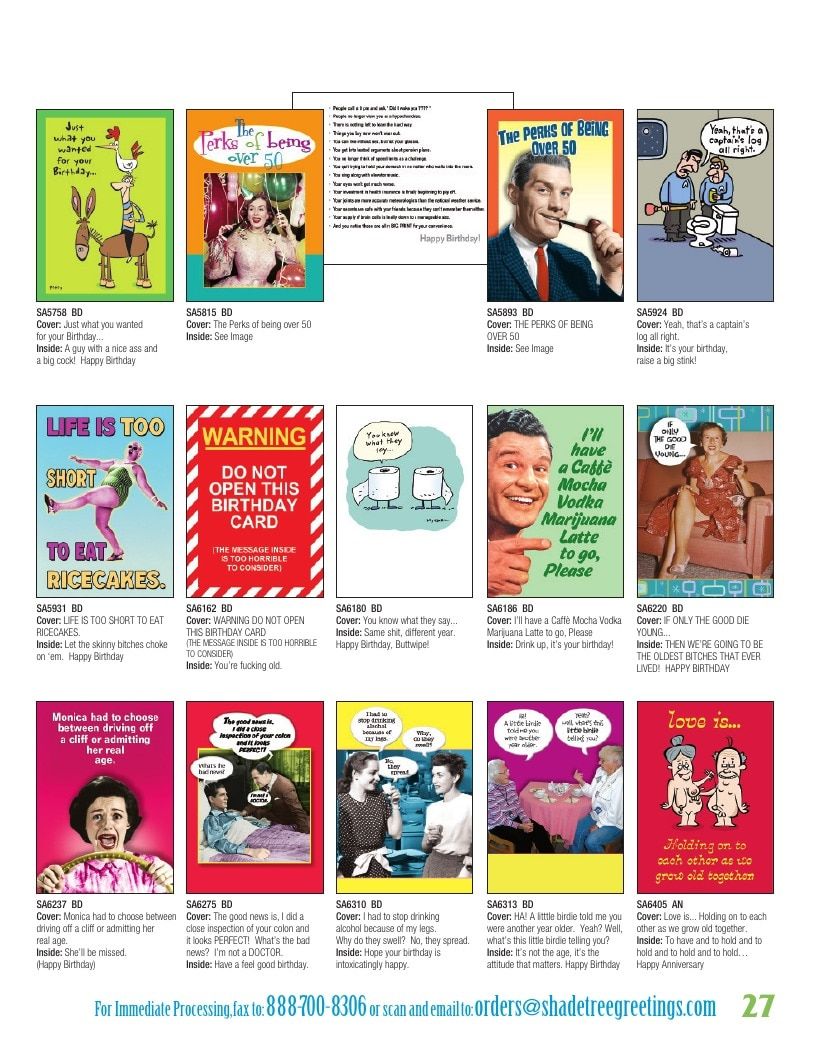 Shade Tree Greetings Greeting Cards Catalog Weekly Ad January 1 - December 31, 2026