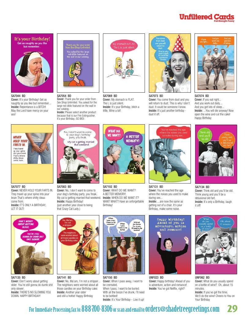 Shade Tree Greetings Greeting Cards Catalog Weekly Ad January 1 - December 31, 2026