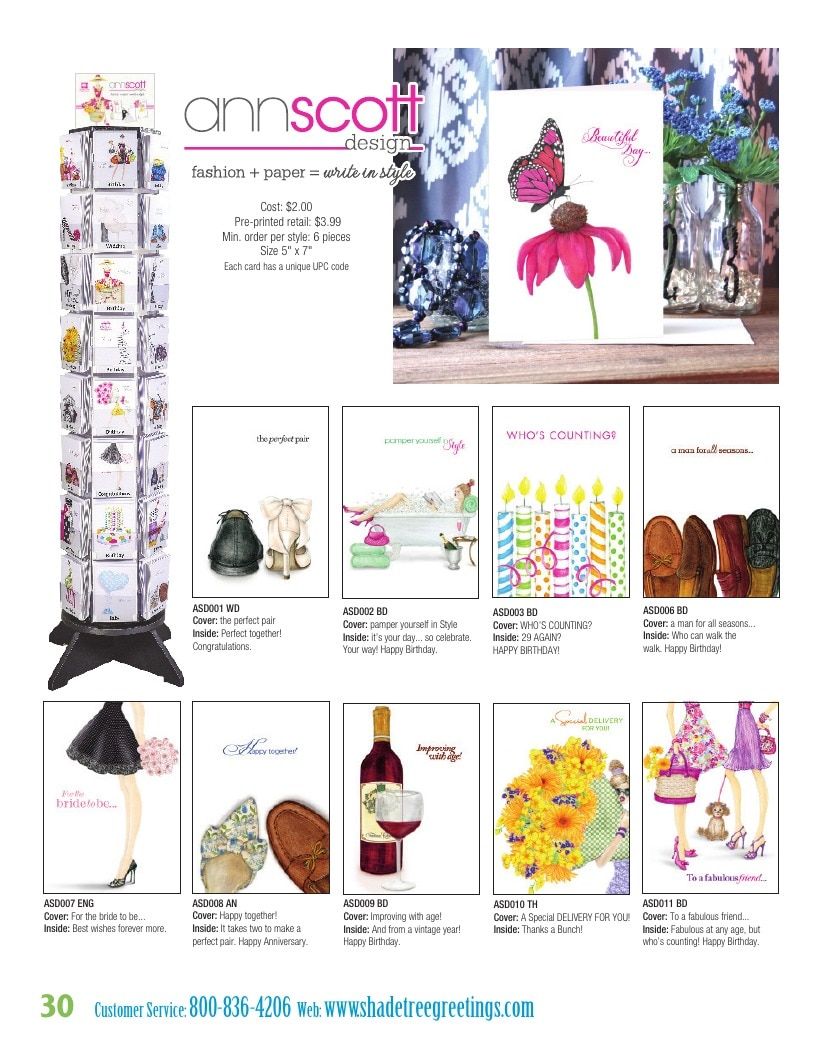 Shade Tree Greetings Greeting Cards Catalog Weekly Ad January 1 - December 31, 2026