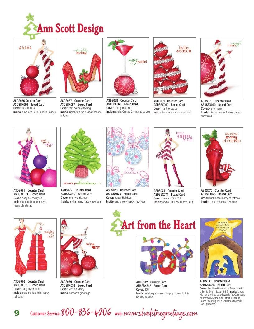 Shade Tree Greetings Holiday Greeting Cards Catalog Weekly Ad January 1 - December 31, 2026
