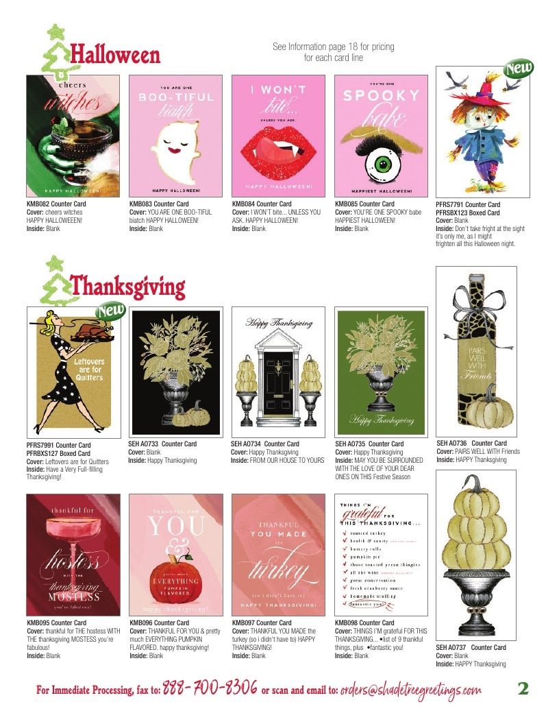 Shade Tree Greetings Holiday Greeting Cards Catalog Weekly Ad January 1 - December 31, 2026
