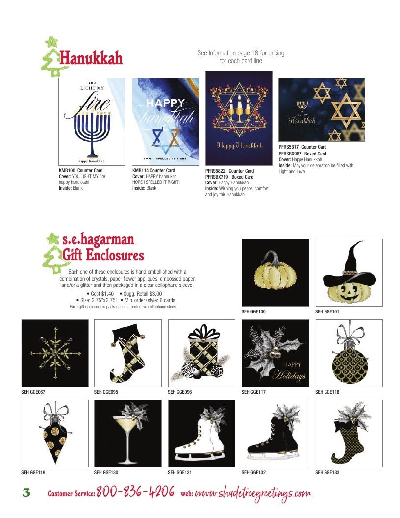 Shade Tree Greetings Holiday Greeting Cards Catalog Weekly Ad January 1 - December 31, 2026