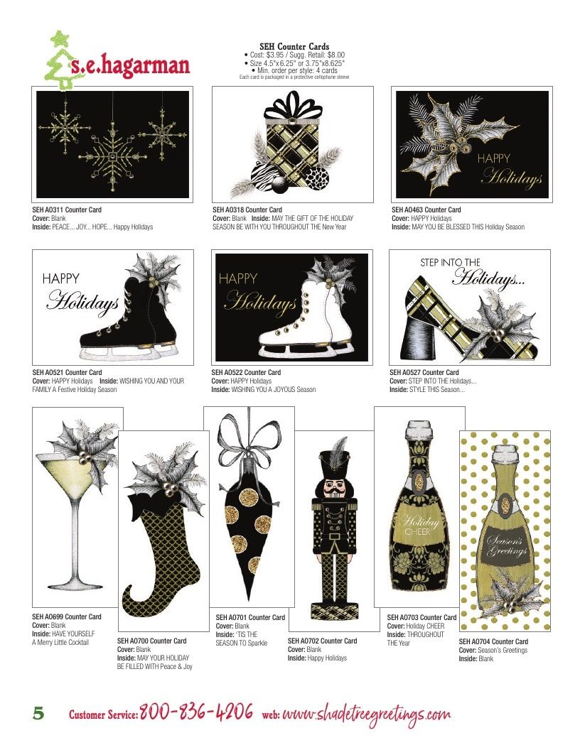 Shade Tree Greetings Holiday Greeting Cards Catalog Weekly Ad January 1 - December 31, 2026