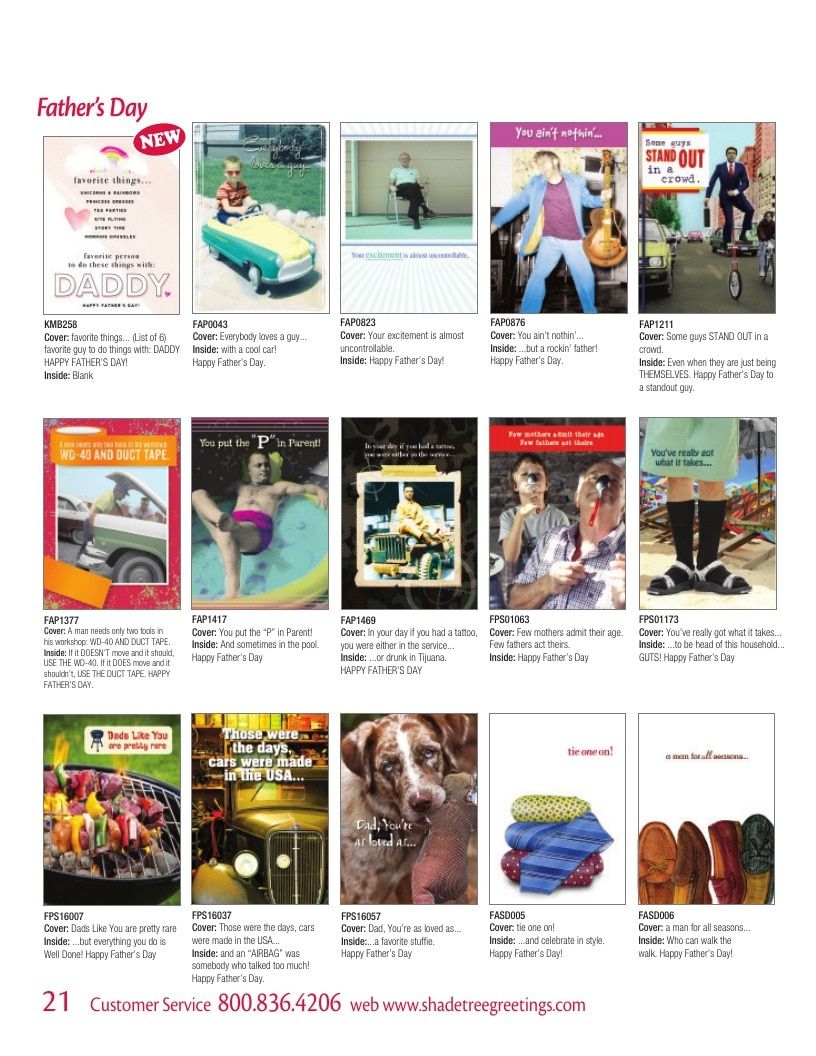 Shade Tree Greetings Spring Greeting Cards Catalog Weekly Ad January 1 - December 31, 2026